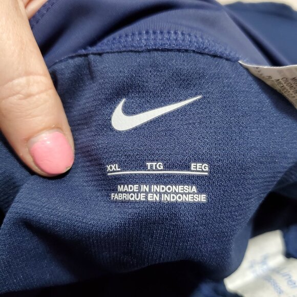 NIKE NWT Swim Essential Board Shorts Bikini Liner Stretch Beach Blue Women's XXL - Picture 9 of 14